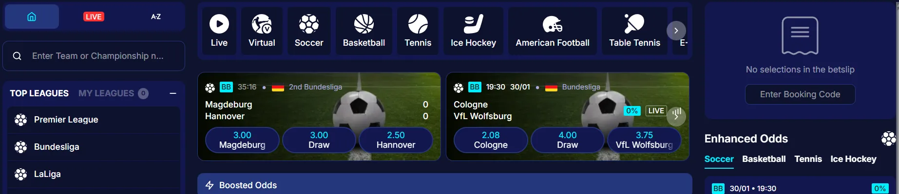 Sportweddenschappen bij OrionsBet – online sport betting platform